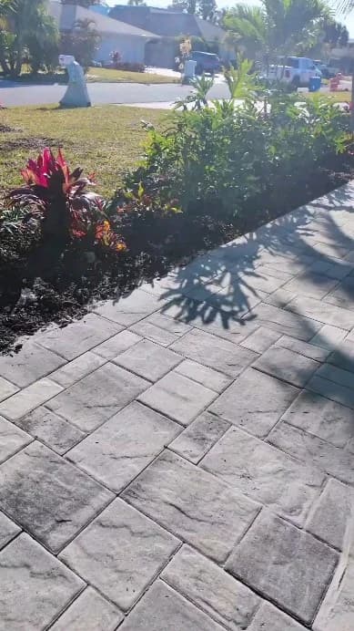 New paver installation project