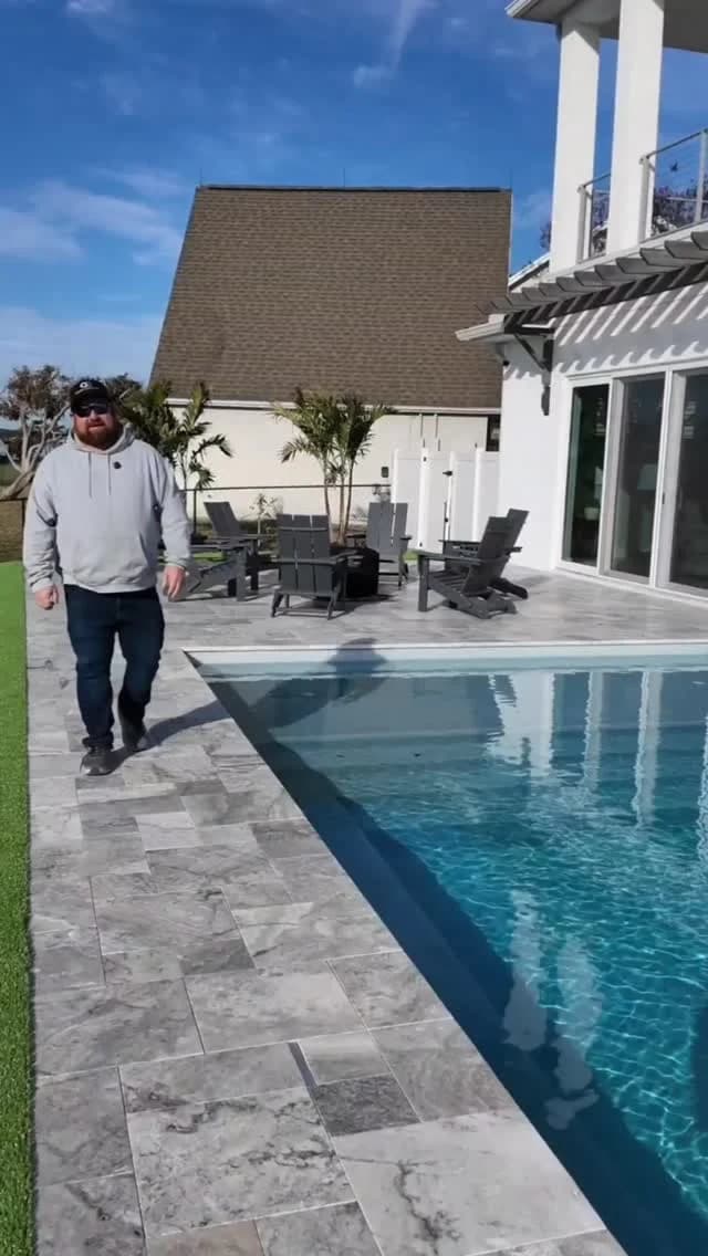 Pool and landscape collab with Spacefront Pools