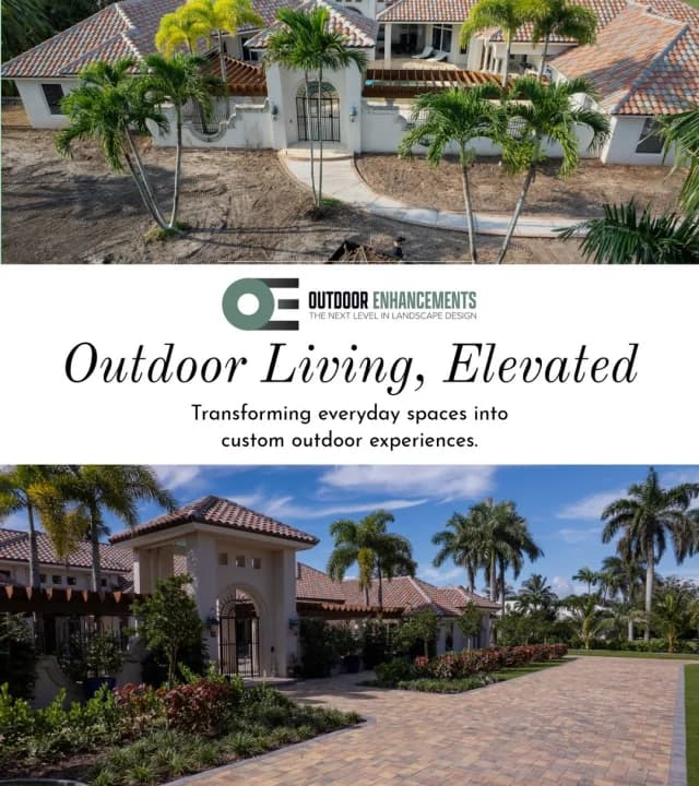 Elevated outdoor living space build