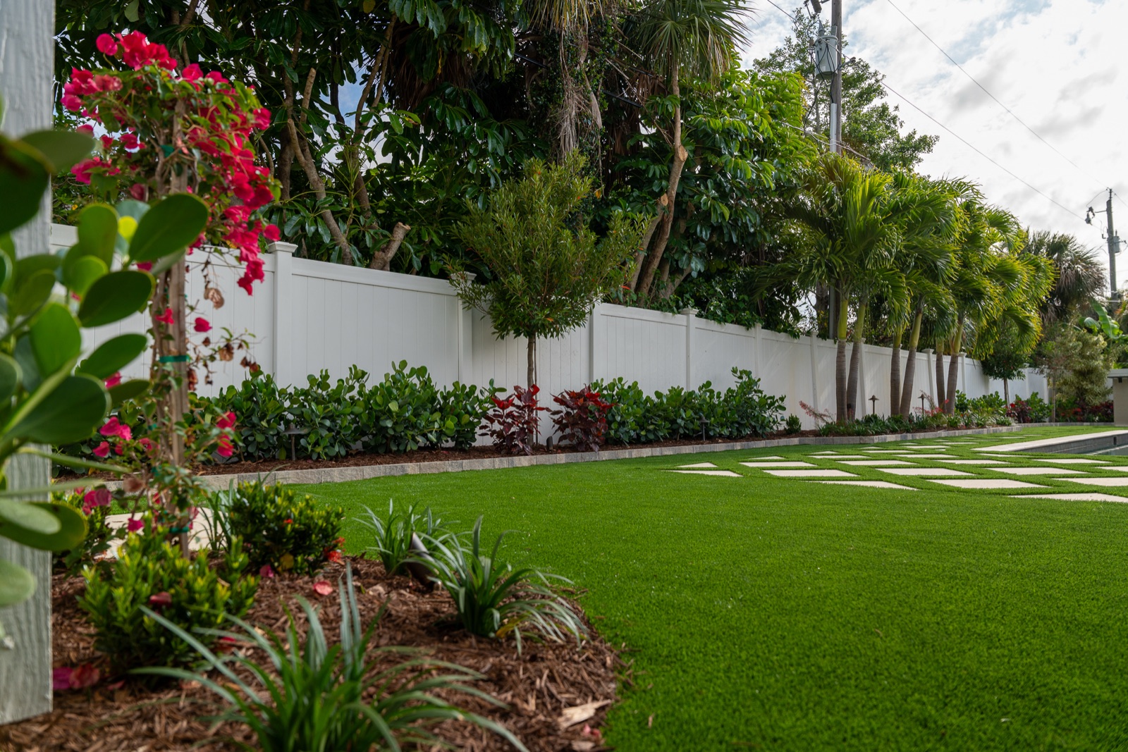 Turf Lawn & Privacy Fence, Artificial Turf project in Melbourne, FL